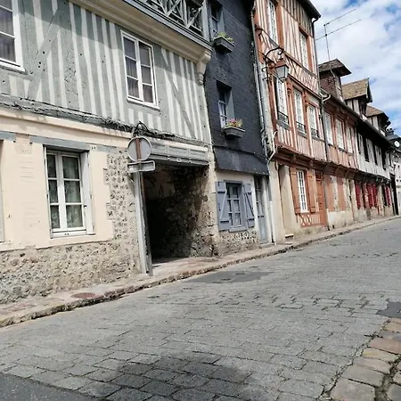 O P'tit 44 + Terrasse Dans Le Vieux Lägenhet Honfleur