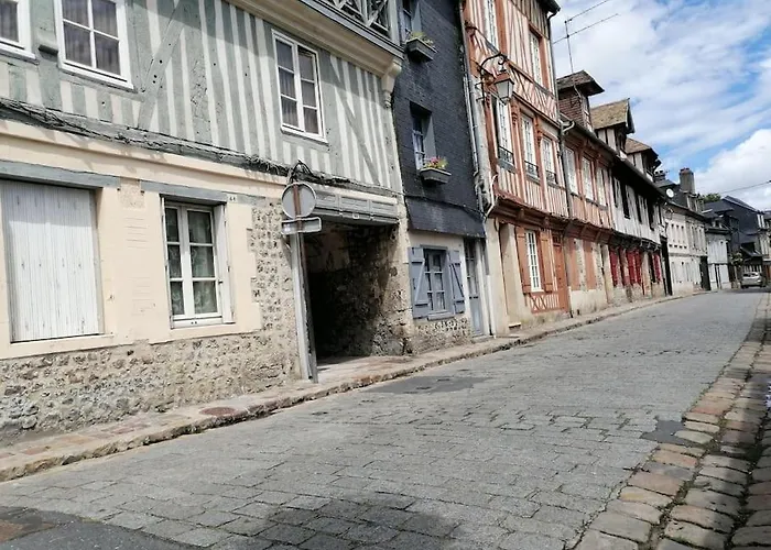 O P'tit 44 + Terrasse Dans Le Vieux Апартаменты Онфлёр